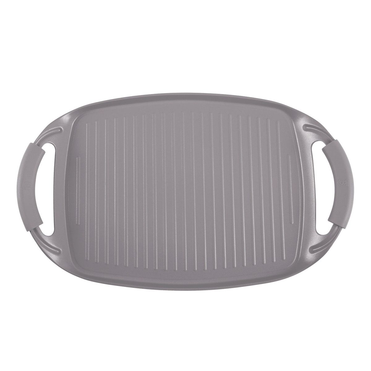 BERLINGER HAUS - PLANCHA GRILL  47x29  CM  TAUPE COLLECTION ANTIADHERENTE