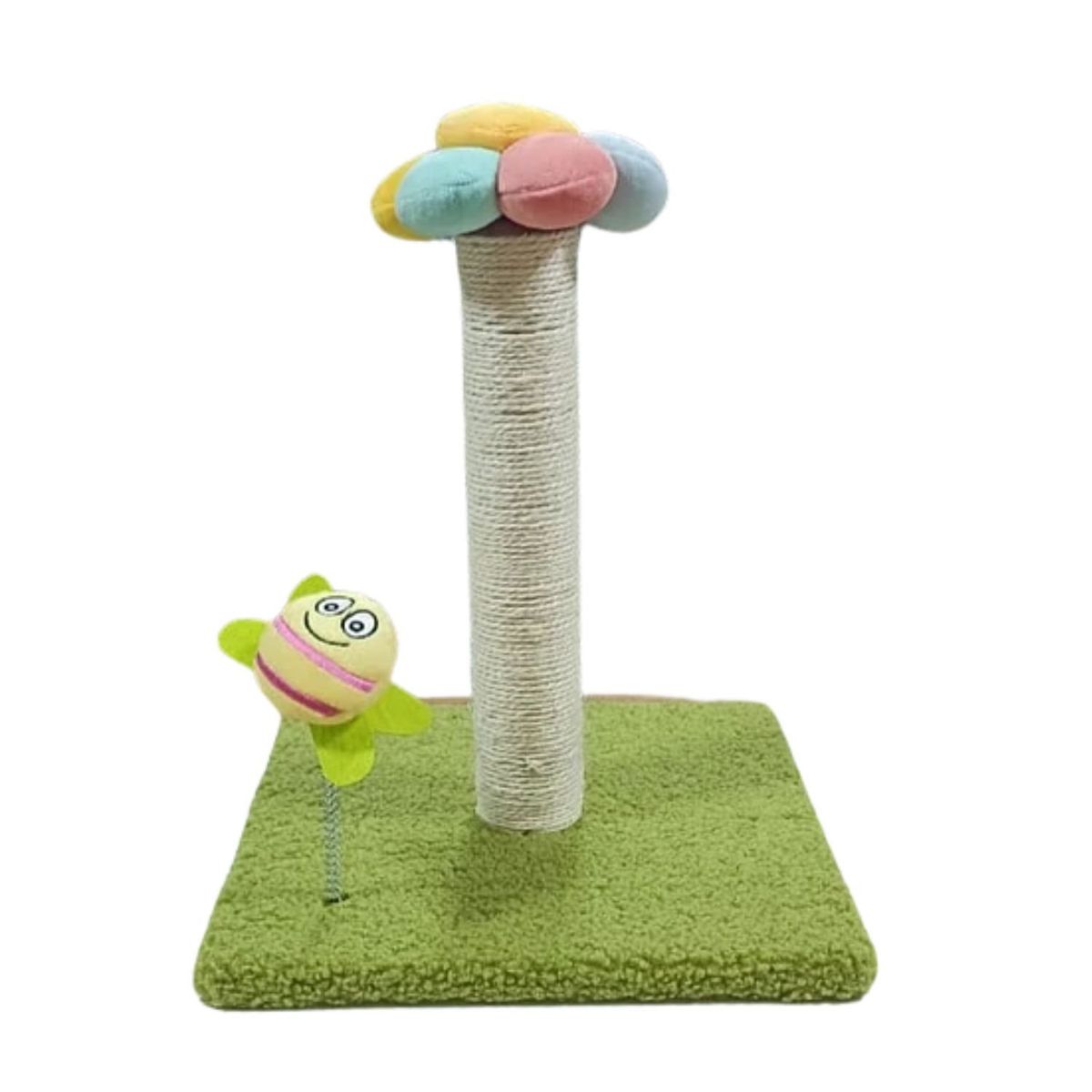 GENERICO - Torre Rascador Mascotas Gatos Tipo Columna Flores Y Abejas