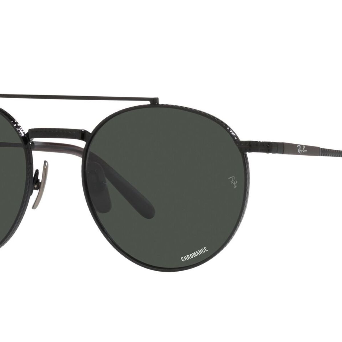 RAY BAN - Ray-Ban Round Ii Titanium Polarizado RB8237 3141K8 50