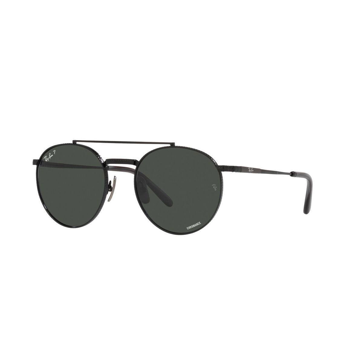 RAY BAN - Ray-Ban Round Ii Titanium Polarizado RB8237 3141K8 50