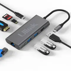 TP LINK - ADAPTADOR USB-C A HDMI 2USB 30 RJ45USB 20SDMICRO SDUSB-C CARGA