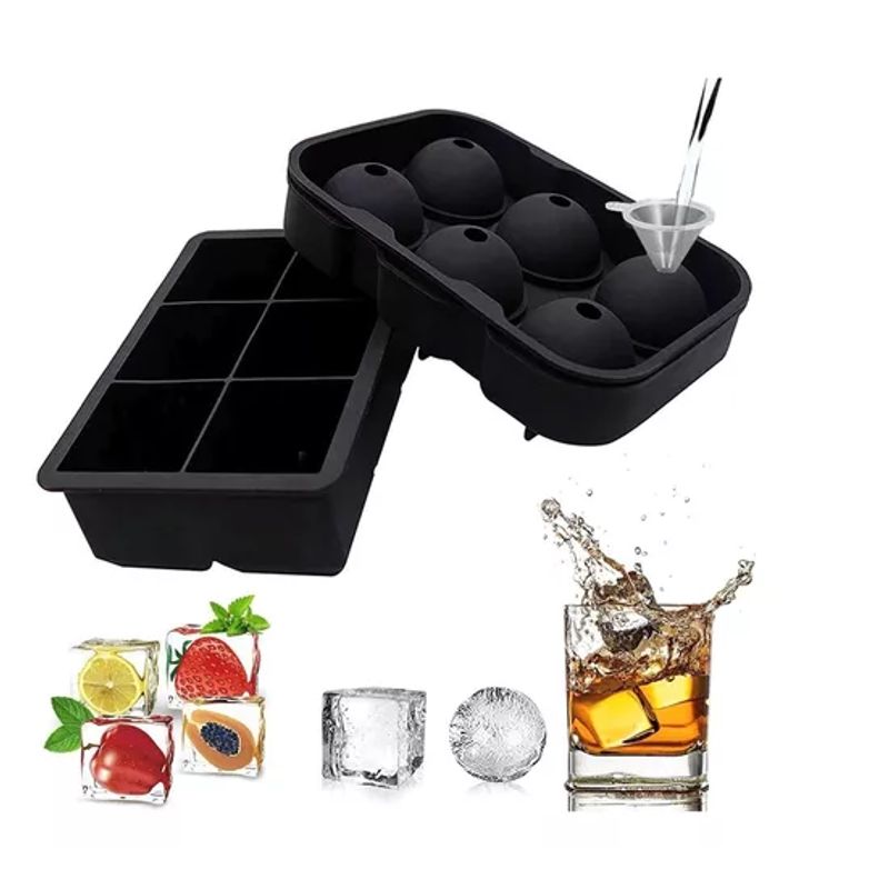 GENERICO - Set De Cubeteras De Silicona Para Hacer Hielo