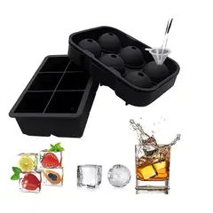 GENERICO - Set De Cubeteras De Silicona Para Hacer Hielo