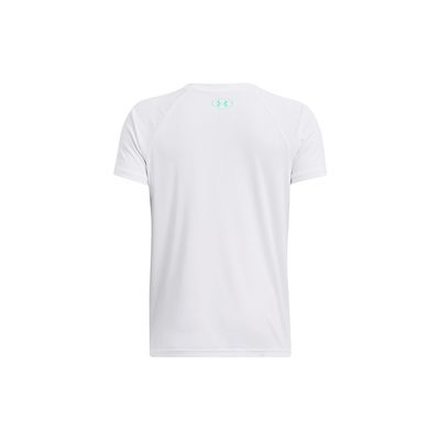 Imagen 2 del producto Polera Manga Corta UA Tech Niño Blanco