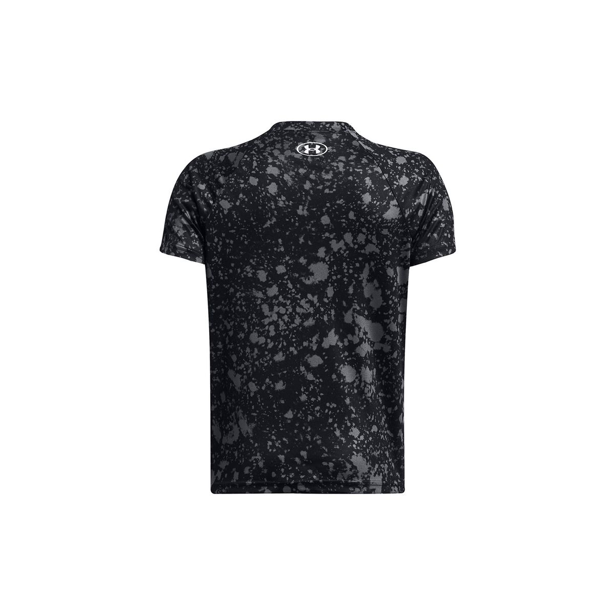 UNDER ARMOUR - Polera Manga Corta Big Logo UA Niño Negro UNDER ARMOUR