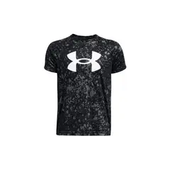 UNDER ARMOUR - Polera Manga Corta Big Logo UA Niño Negro