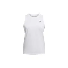 UNDER ARMOUR - Polera Sin Mangas UA Tech Mujer Blanco