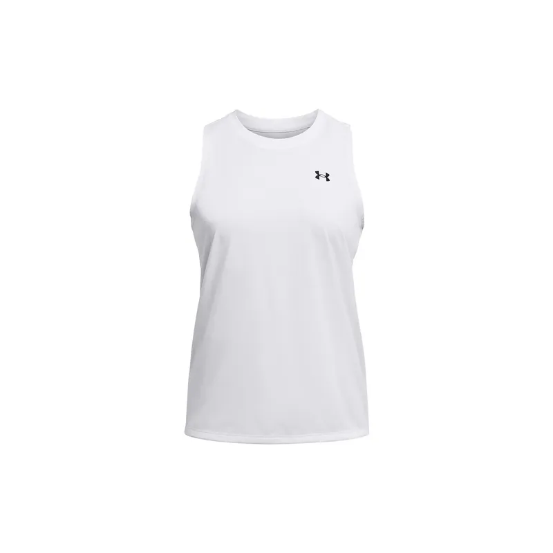 UNDER ARMOUR - Polera Sin Mangas UA Tech Mujer Blanco UNDER ARMOUR