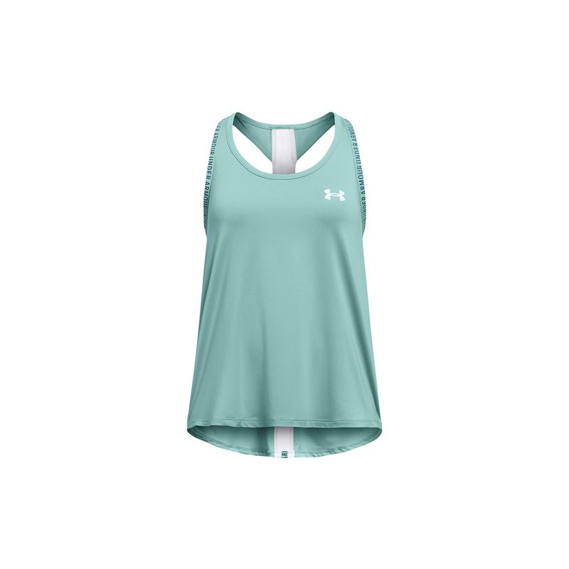 UNDER ARMOUR - Polera Sin Mangas UA Knockout Niña Verde UNDER ARMOUR