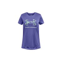 Polera Manga Corta UA Tech Niña Morado