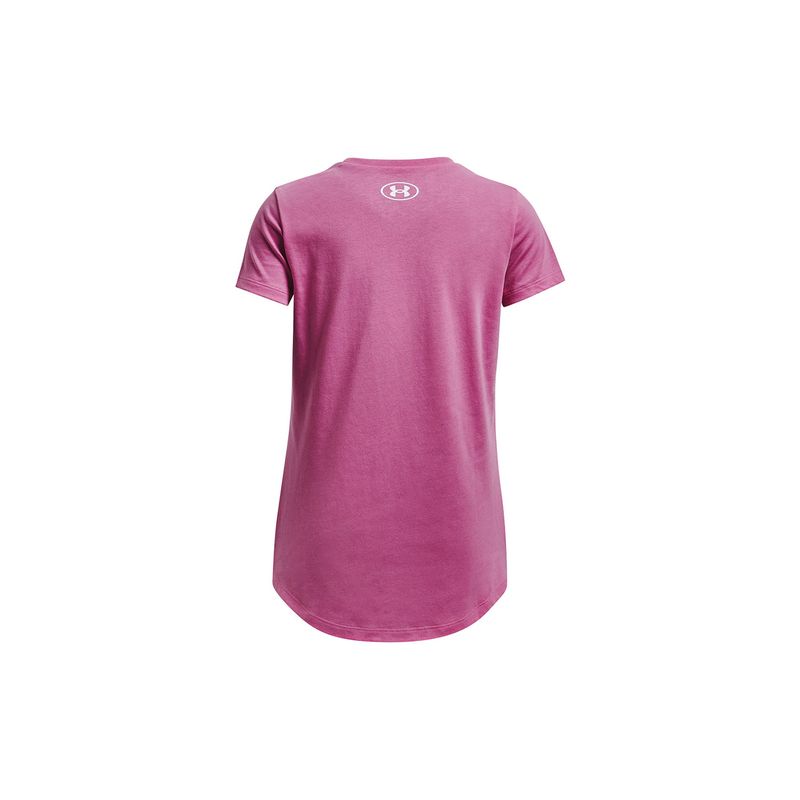 UNDER ARMOUR - Polera UA Sportstyle niña Morado UNDER ARMOUR
