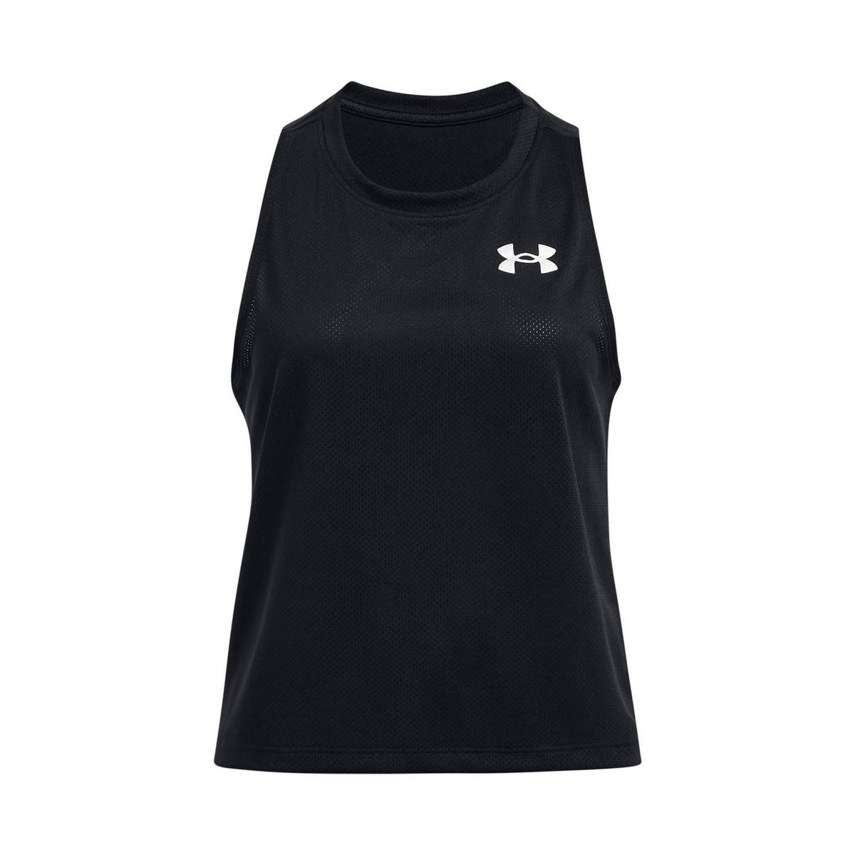UNDER ARMOUR - Polera sin mangas UA Tech para niña Negro UNDER ARMOUR