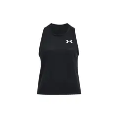 UNDER ARMOUR - Polera sin mangas UA Tech para niña Negro