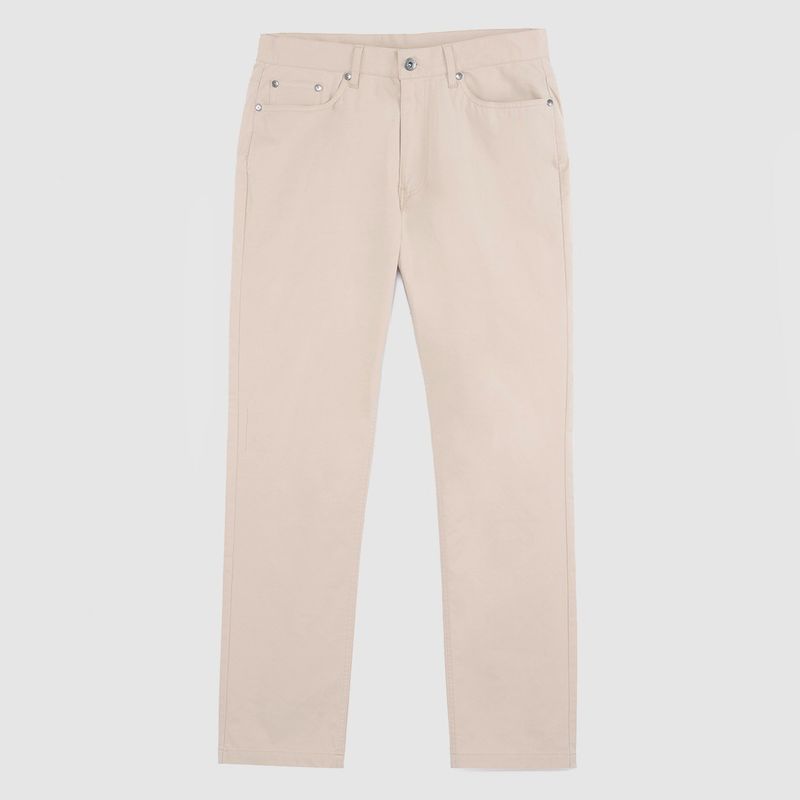 BUBBA - Pantalon Cotton Spandex Beige Black Bubba