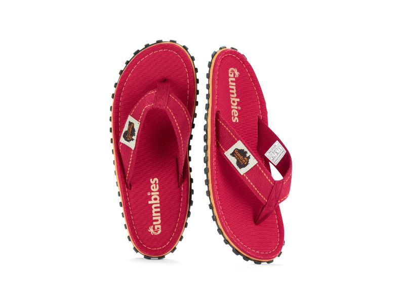 Sandalia Hombre Íslander Flip-Flop Rojo