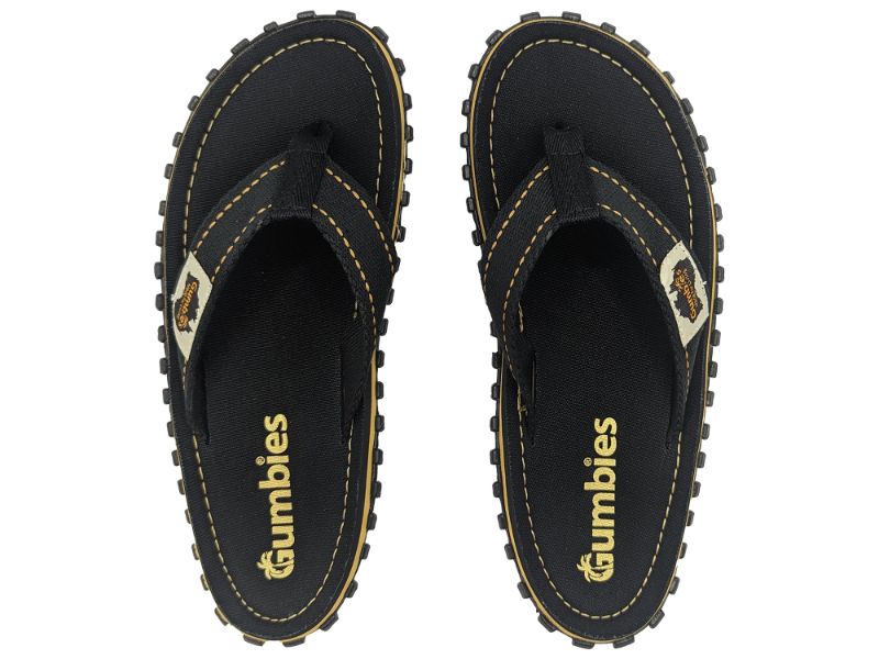 Sandalia Hombre Íslander Flip-Flop Negro
