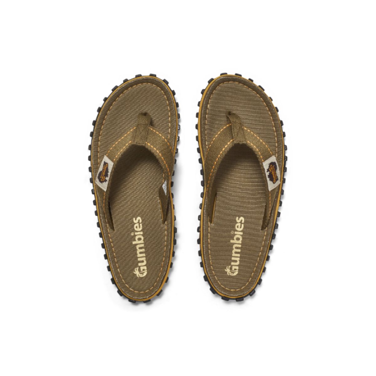 GUMBIES - Sandalia Hombre Íslander Flip-Flop Beige Gumbies