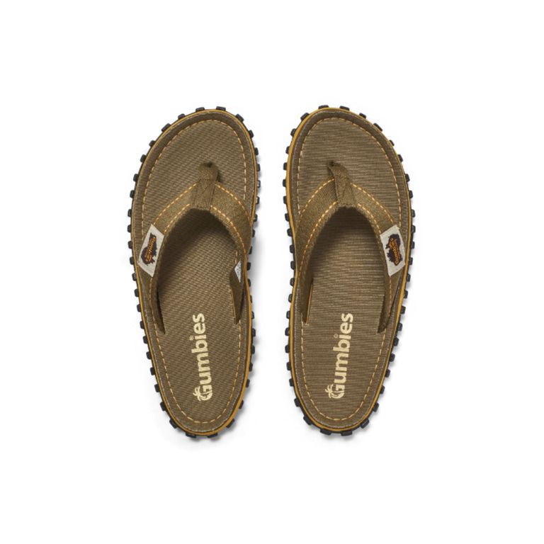 Sandalia Hombre Íslander Flip-Flop Beige