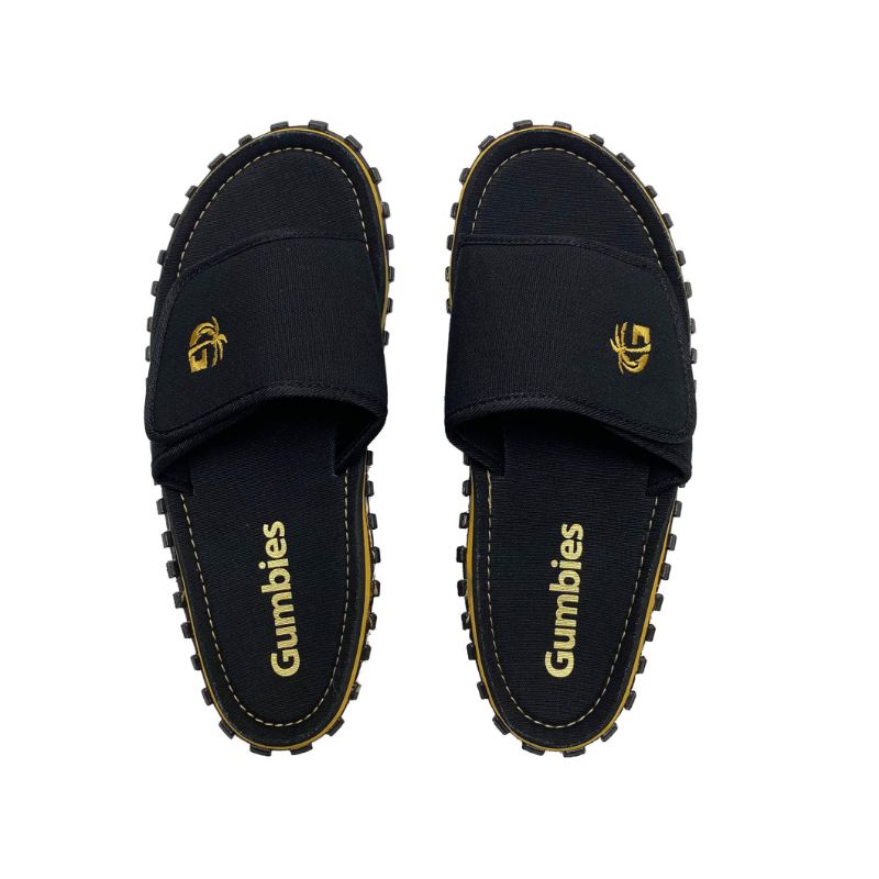 GUMBIES - Sandalia Hombre Strider Slide Negro Gumbies