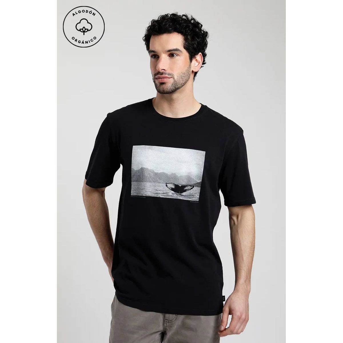 FROENS - Polera Manga Corta Hombre Musa Azul Froens