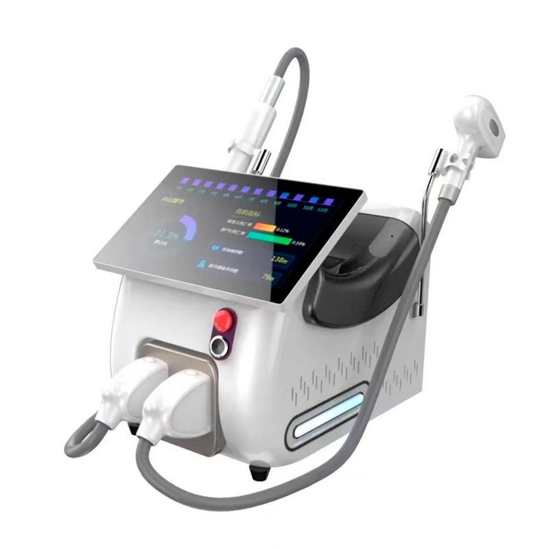 GENERICO - Depiladora Trilaser + Ndyag 2500W - Blanco