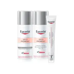 EUCERIN - Pack Rutina Antipigment Crema Facial Dia+Noche+Ojo