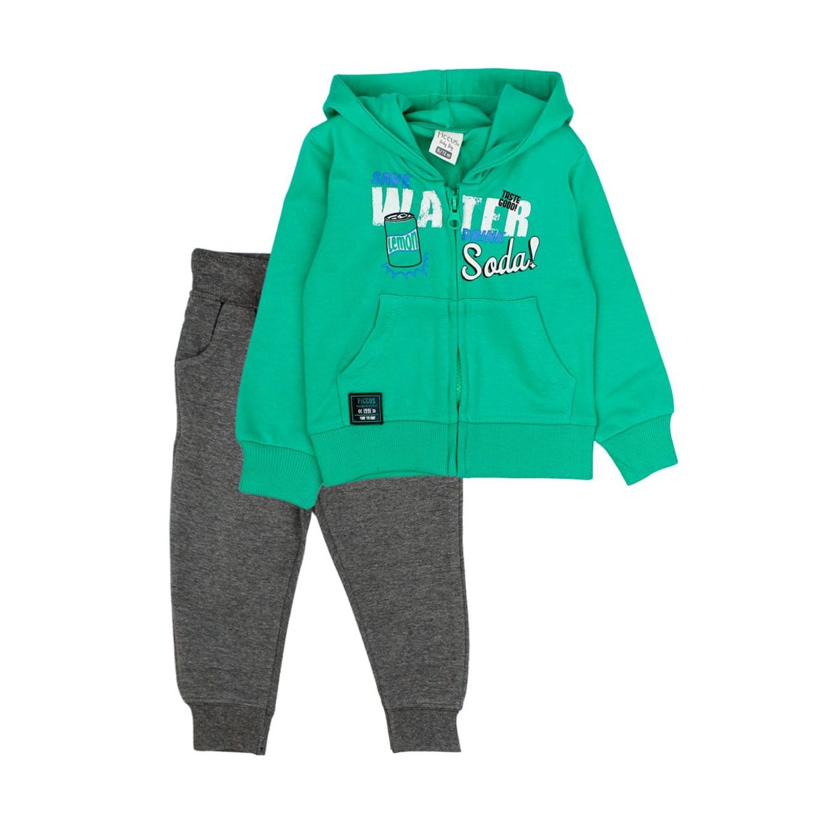 FICCUS - Buzo Bebé Niño Day To Day Verde