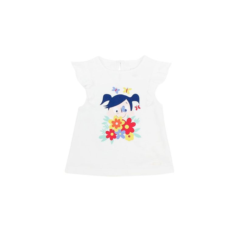 FICCUS - Polera Bebé Niña Energy Blanco