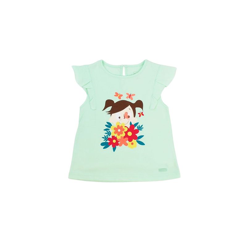 FICCUS - Polera Bebé Niña Energy Verde