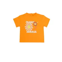 FICCUS - Polera Kids Niña Energy Naranjo