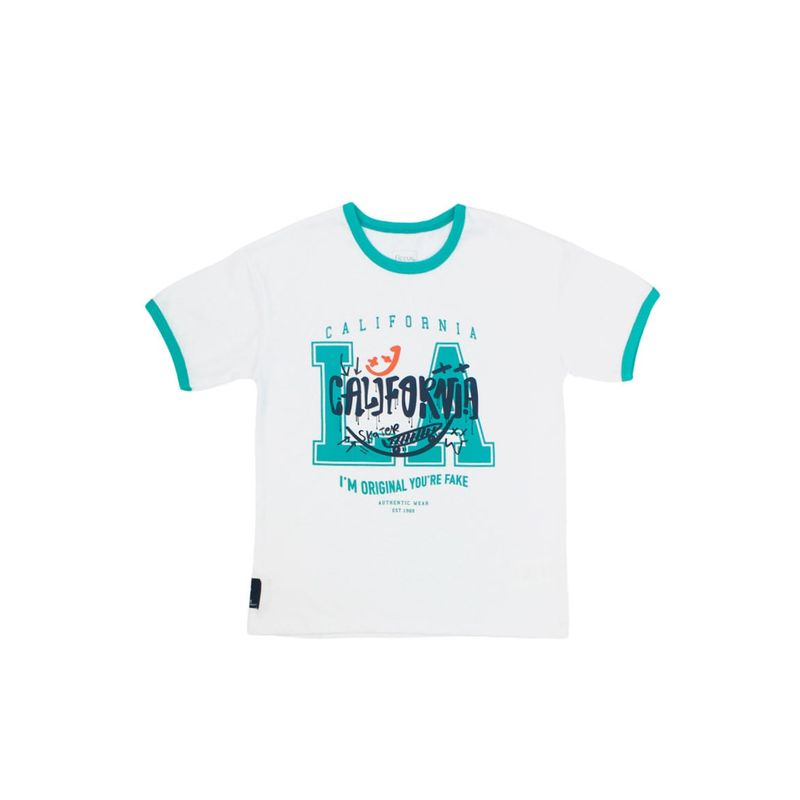 FICCUS - Polera Kids Niño Energy Blanco