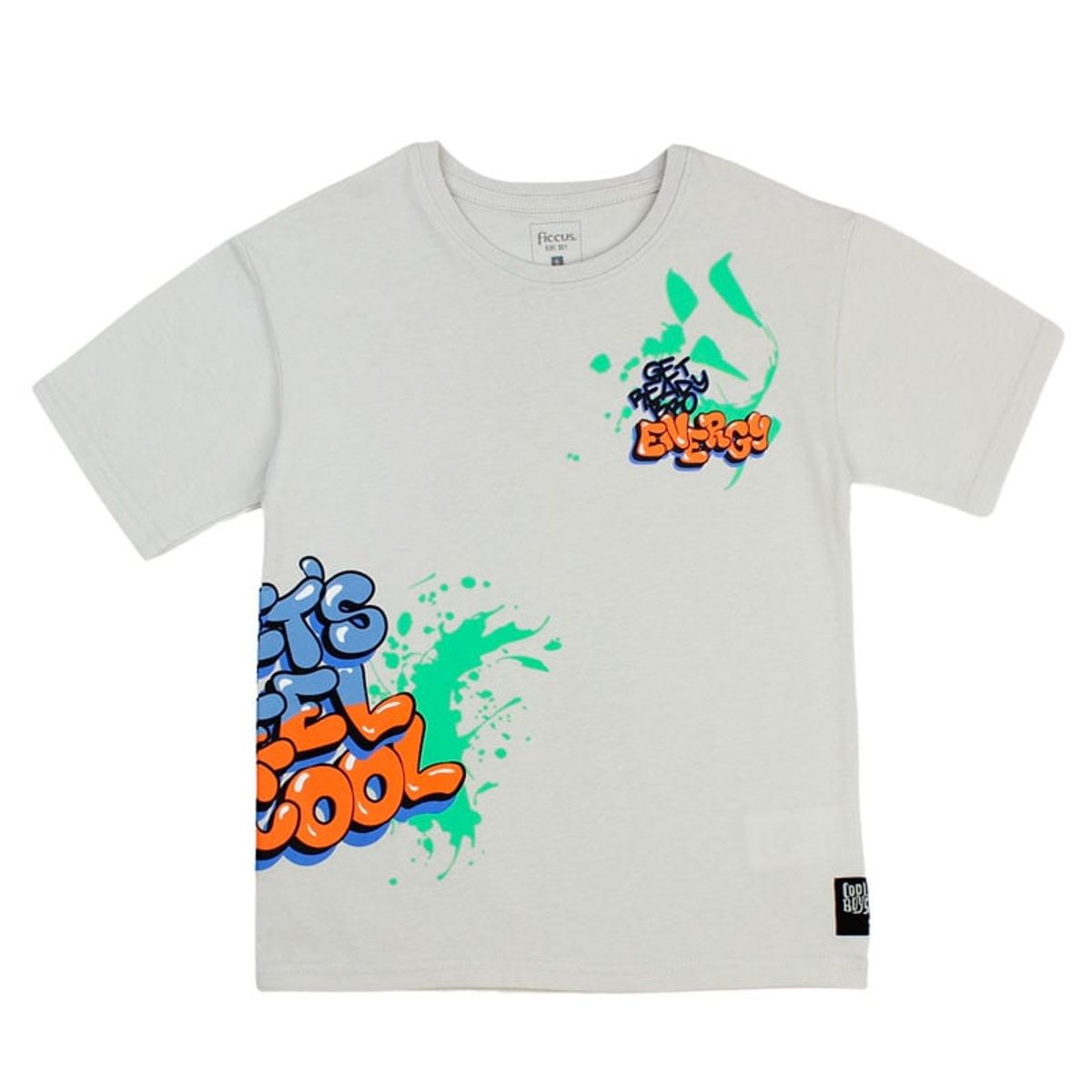 FICCUS - Polera Kids Niño Energy Gris