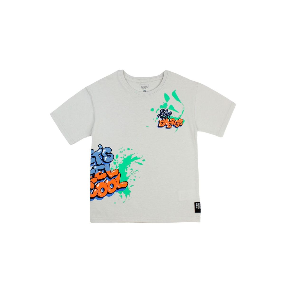 FICCUS - Polera Kids Niño Energy Gris