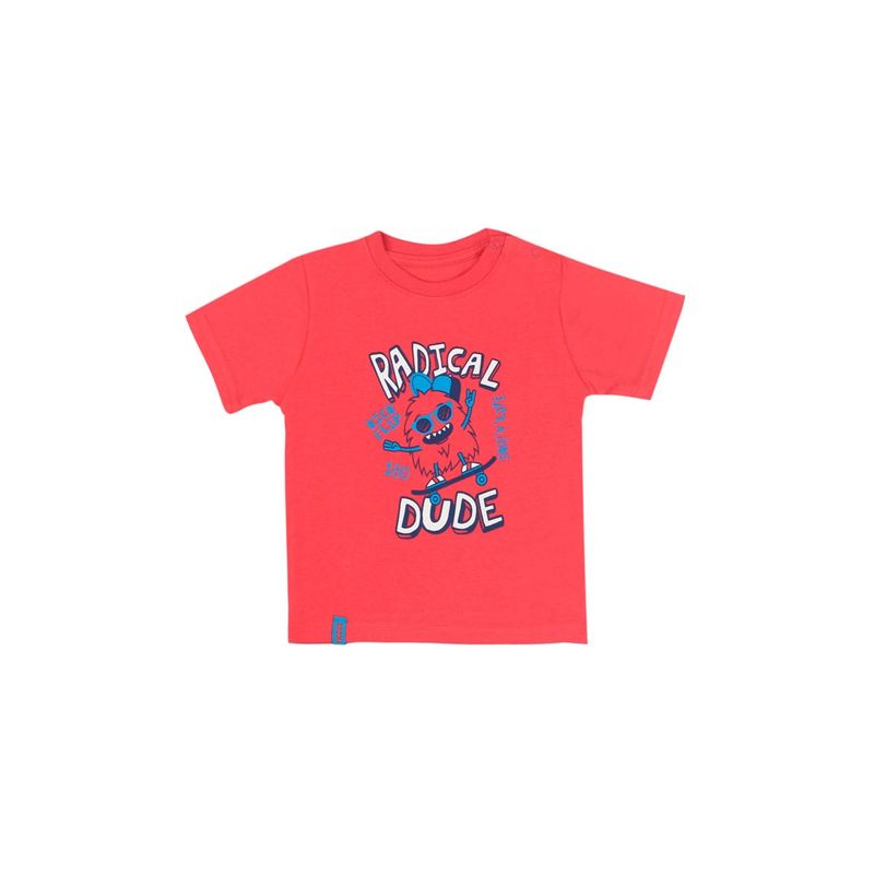 FICCUS - Polera Bebé Niño Day To Day Coral