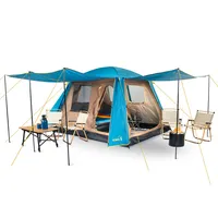 Carpa Camping Dolomites 6, 6 personas techo largo 3000 mm