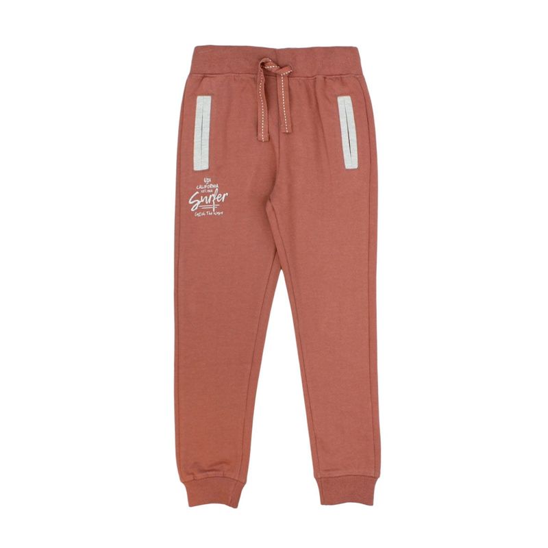 FICCUS - Pantalón buzo Kids Niño Day To Day Naranjo
