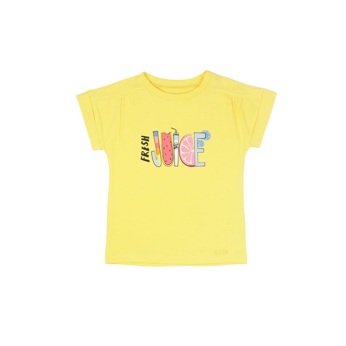 FICCUS - Polera Kids Niña Energy Amarillo