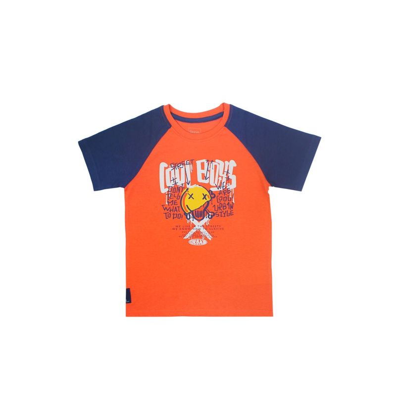 FICCUS - Polera Kids Niño Energy Naranjo