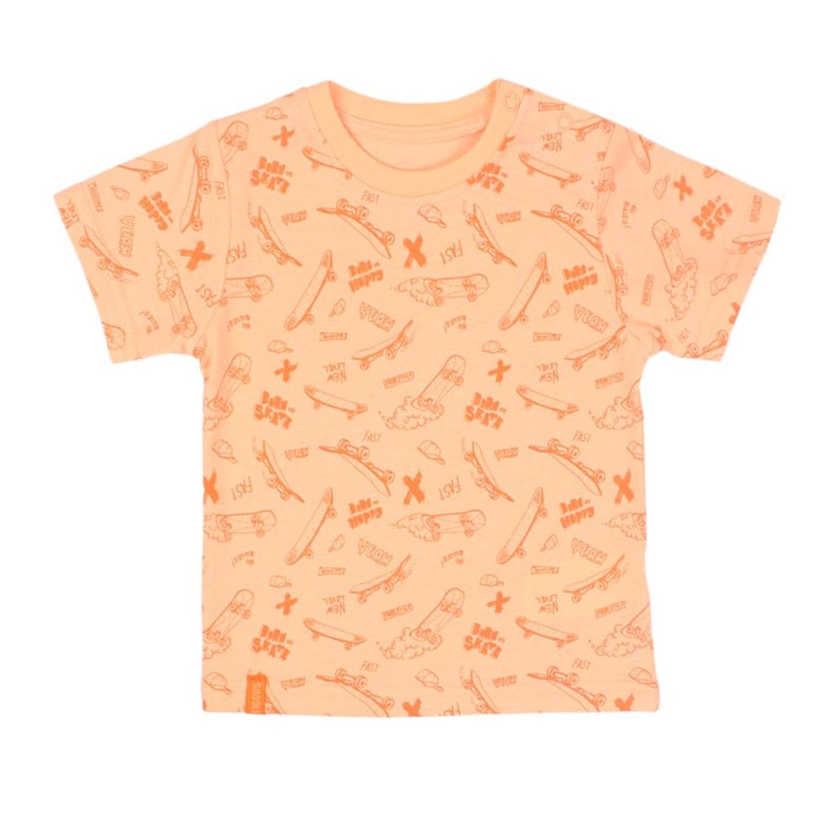 FICCUS - Polera Bebé Niño Day To Day Naranjo