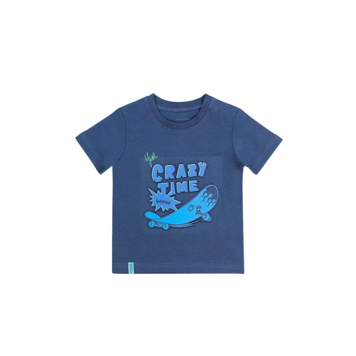 FICCUS - Polera Bebé Niño Day To Day Azul