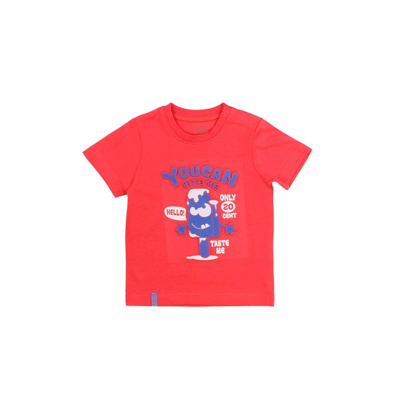 FICCUS - Polera Bebé Niño Day To Day Coral