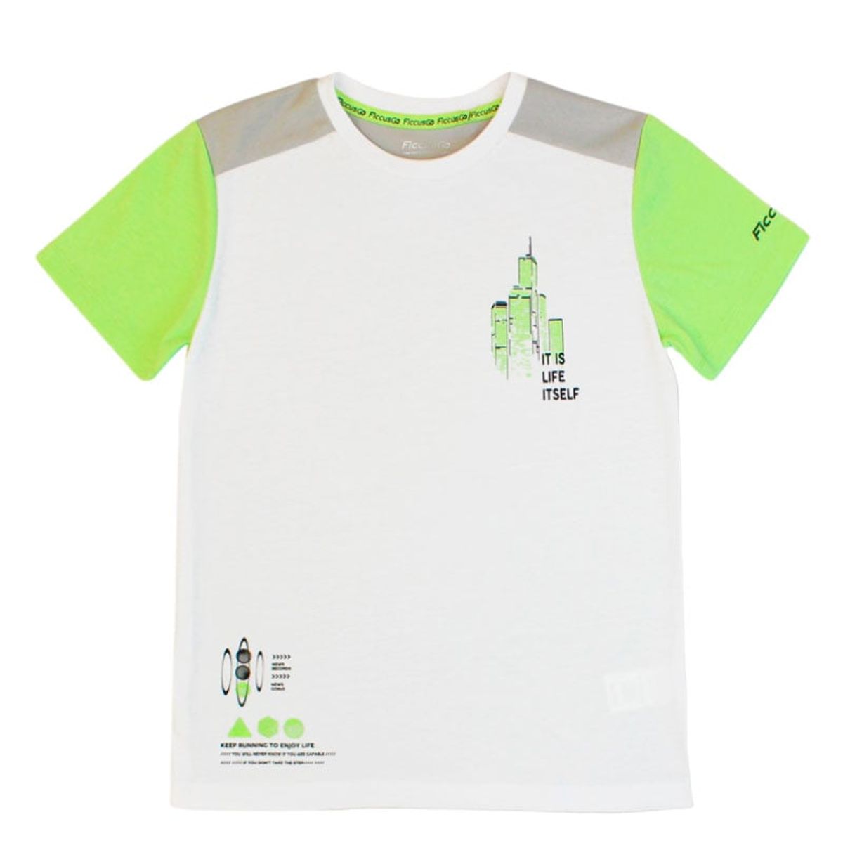 FICCUS - Polera Junior Niño Go Café Claro