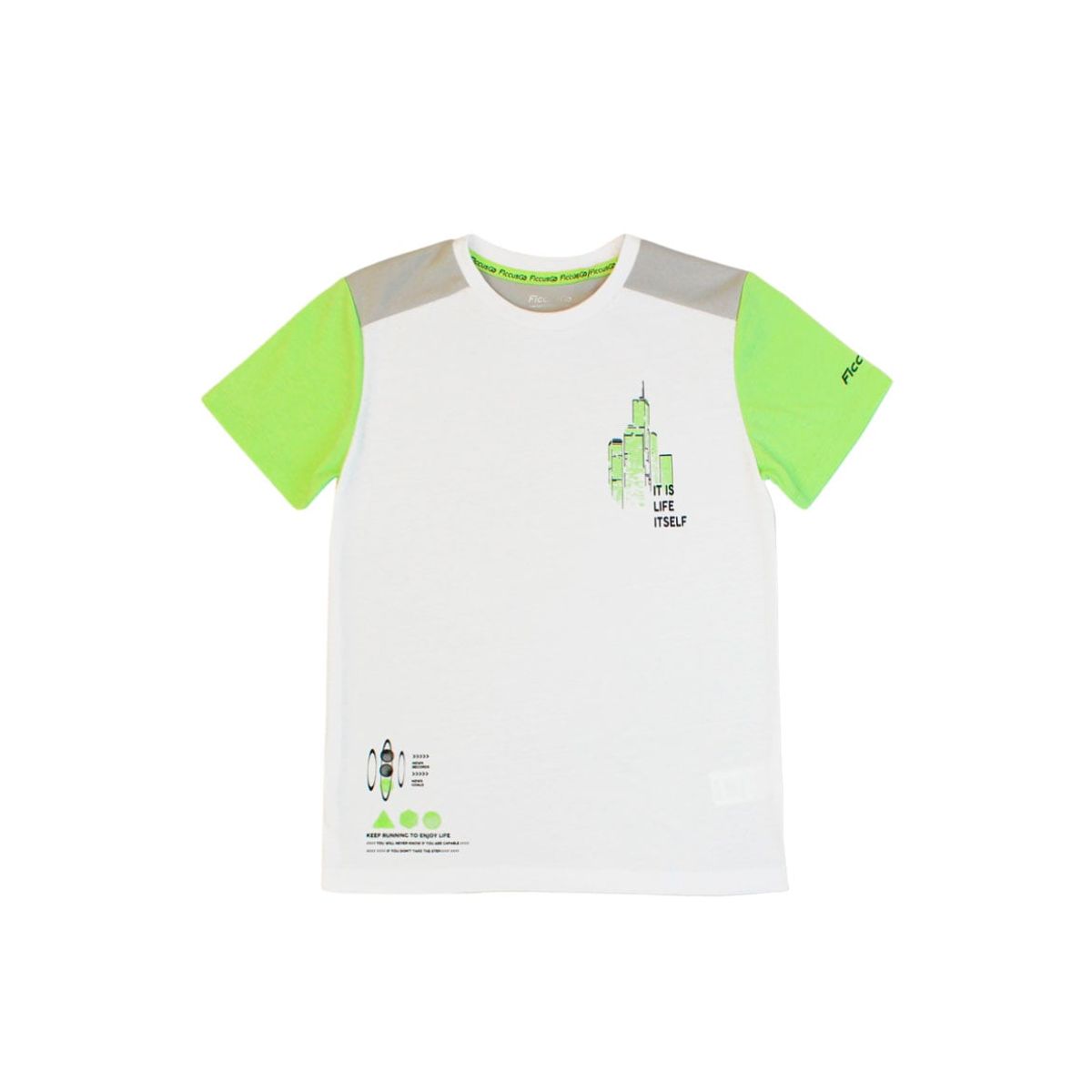 FICCUS - Polera Junior Niño Go Café Claro