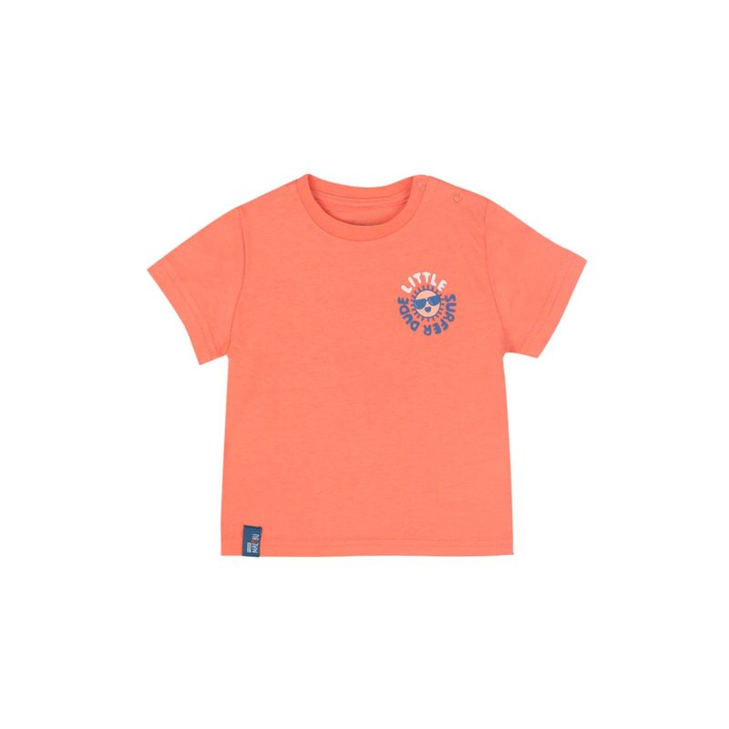 FICCUS - Polera Bebé Niño Malibu Naranjo