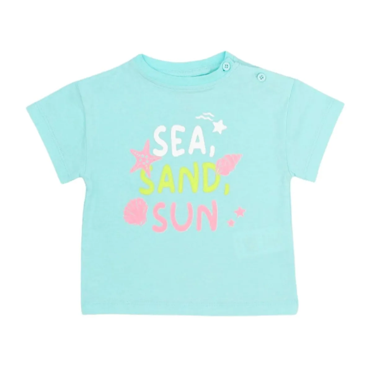 FICCUS - Polera Bebé Niña Malibu Turquesa