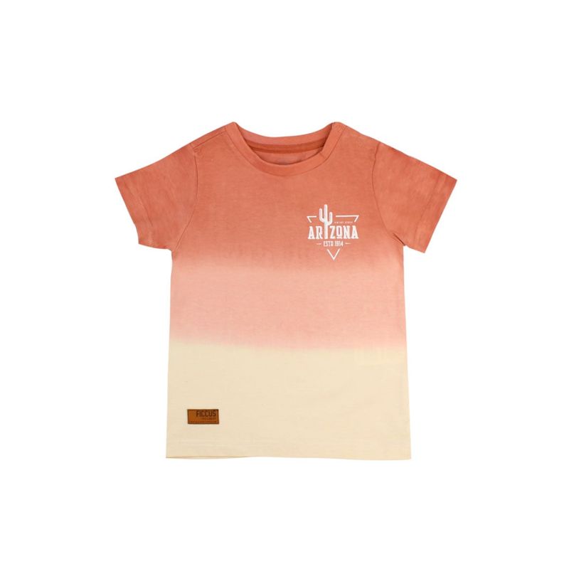 FICCUS - Polera Kids Niño Free Naranjo