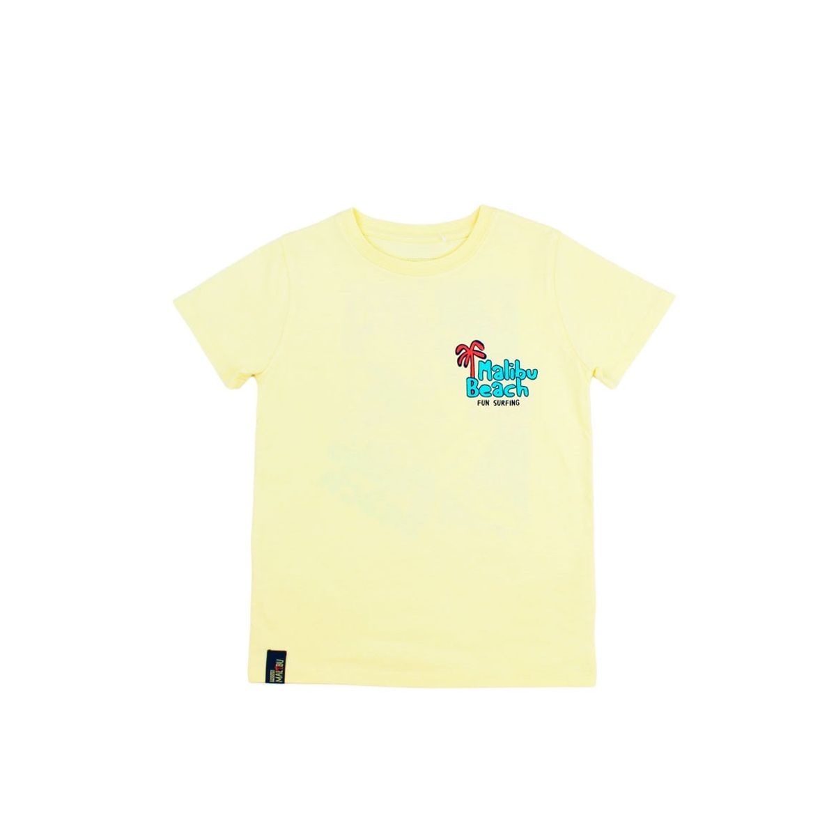 FICCUS - Polera Kids Niño Malibu Amarillo