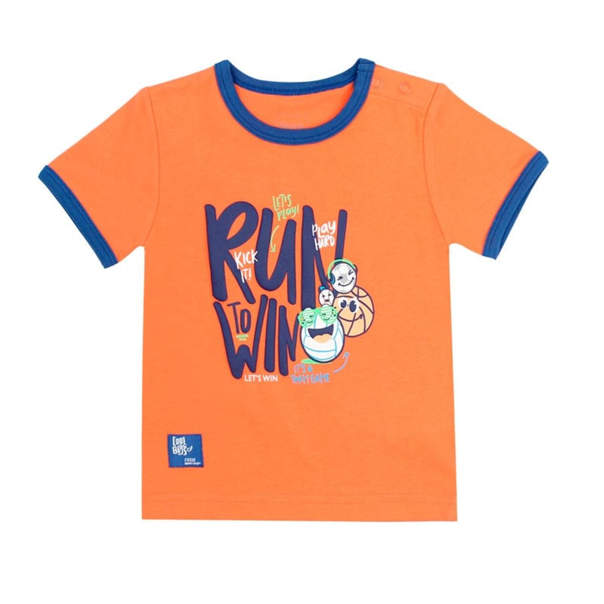 FICCUS - Polera Bebé Niño Energy Naranjo