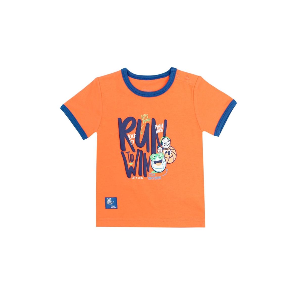 FICCUS - Polera Bebé Niño Energy Naranjo