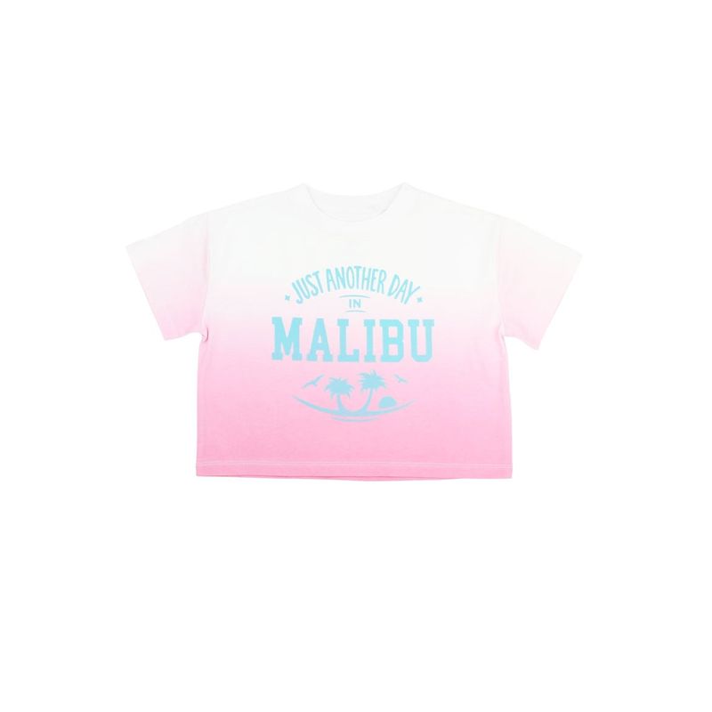 FICCUS - Polera Kids Niña Malibu Rosa.